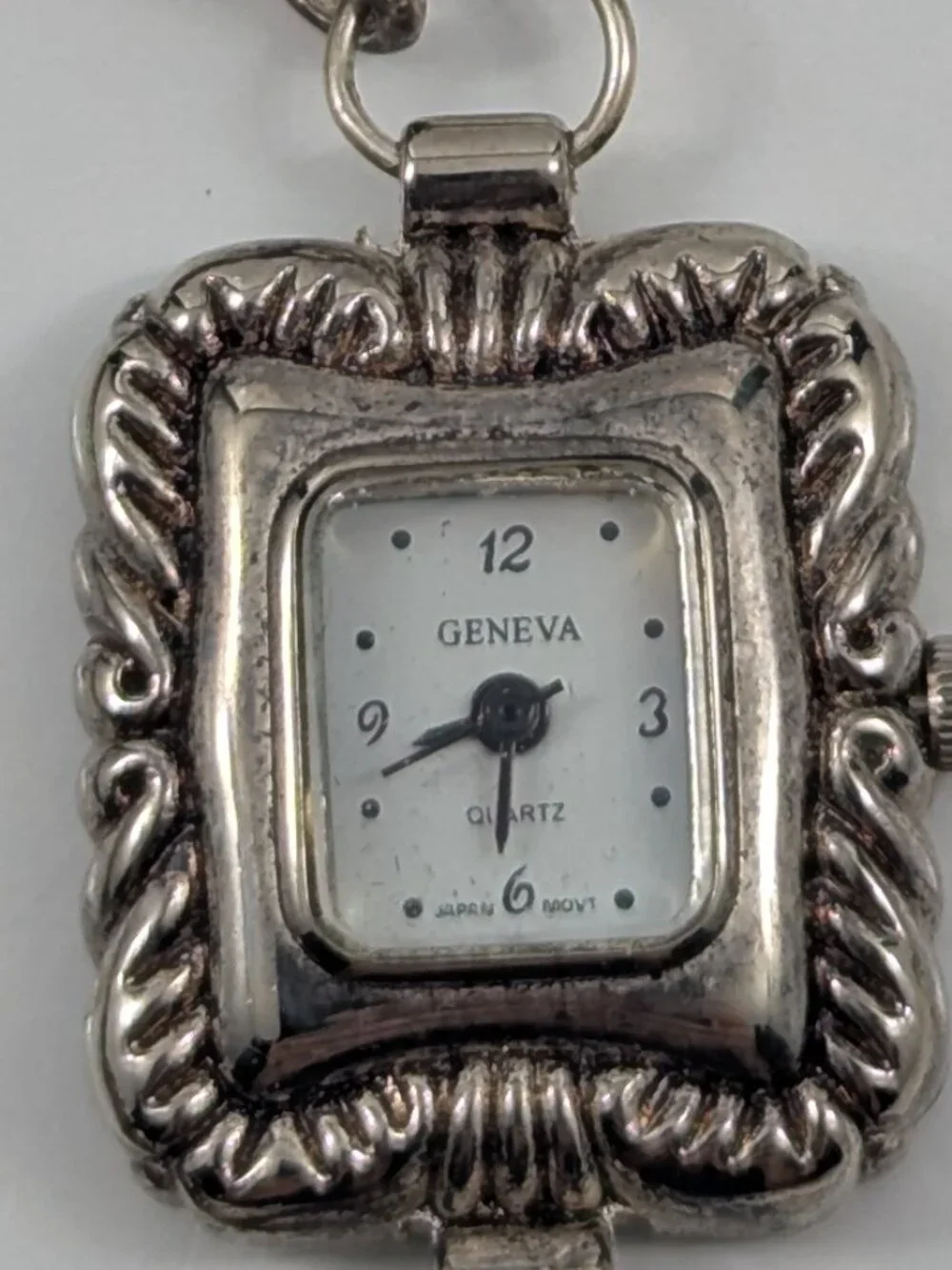 Classic Geneva Elite Bracelet Watch, Glass & Metal Bead Band